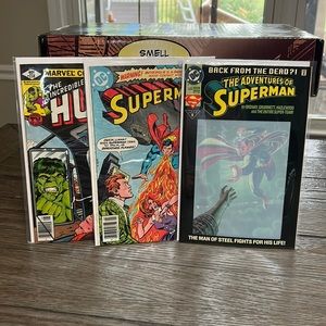 3 Vintage Comic Books